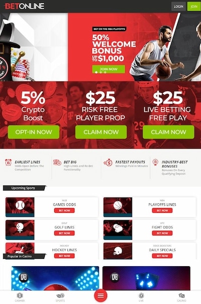 A screenshot of the 30% crypto reload bonus