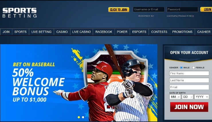 US sportsbooks - Sportsbetting.ag