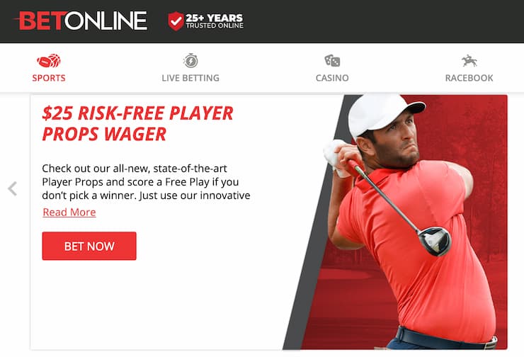 BetOnline Tennesse Sportsbook Risk Free Bets