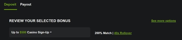 XBEt Cashier Bonus